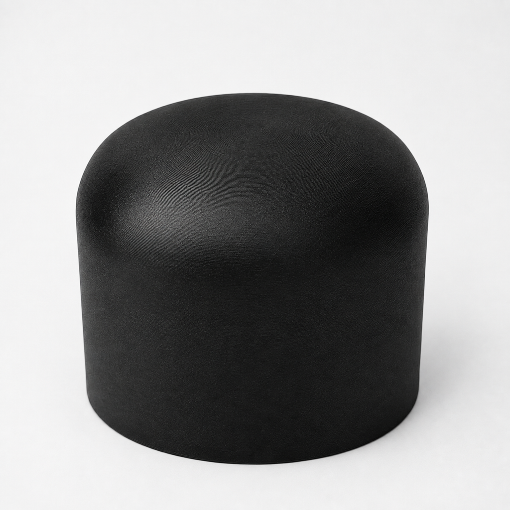 Open Crown Style 52 Hat Block – Professional Millinery Block in PETG