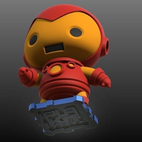 File Digitale 3D di Iron Man - Kit Stampabile in PLA - Modelli e Spiegazioni