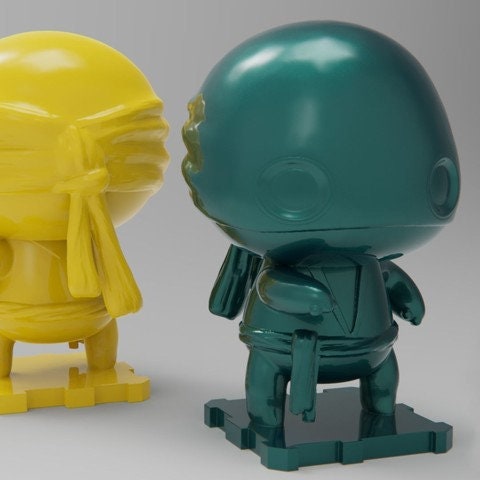 File Digitale 3D di Ironfirst - Kit Stampabile in PLA mod Funko stampato in 3d