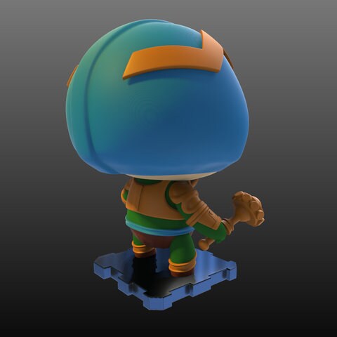File Digitale Personaggio 3D Duncan - Master of the Universe - Kit Stampa PLA