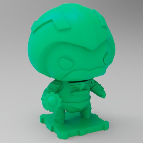File Digitale Personaggio 3D Duncan - Master of the Universe - Kit Stampa PLA
