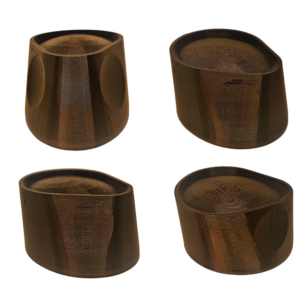 Mega Pack di 10 Hatblocks Stampati in 3D - Taglie da 56 a 65 - Alta Qualità e Durata - Strumenti per Modisteria