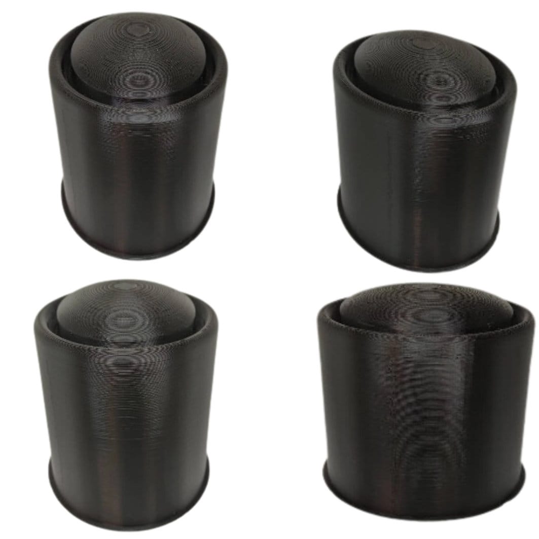 Mega Pack di 10 Hatblocks Stampati in 3D - Taglie da 56 a 65 - Alta Qualità e Durata - Strumenti per Modisteria