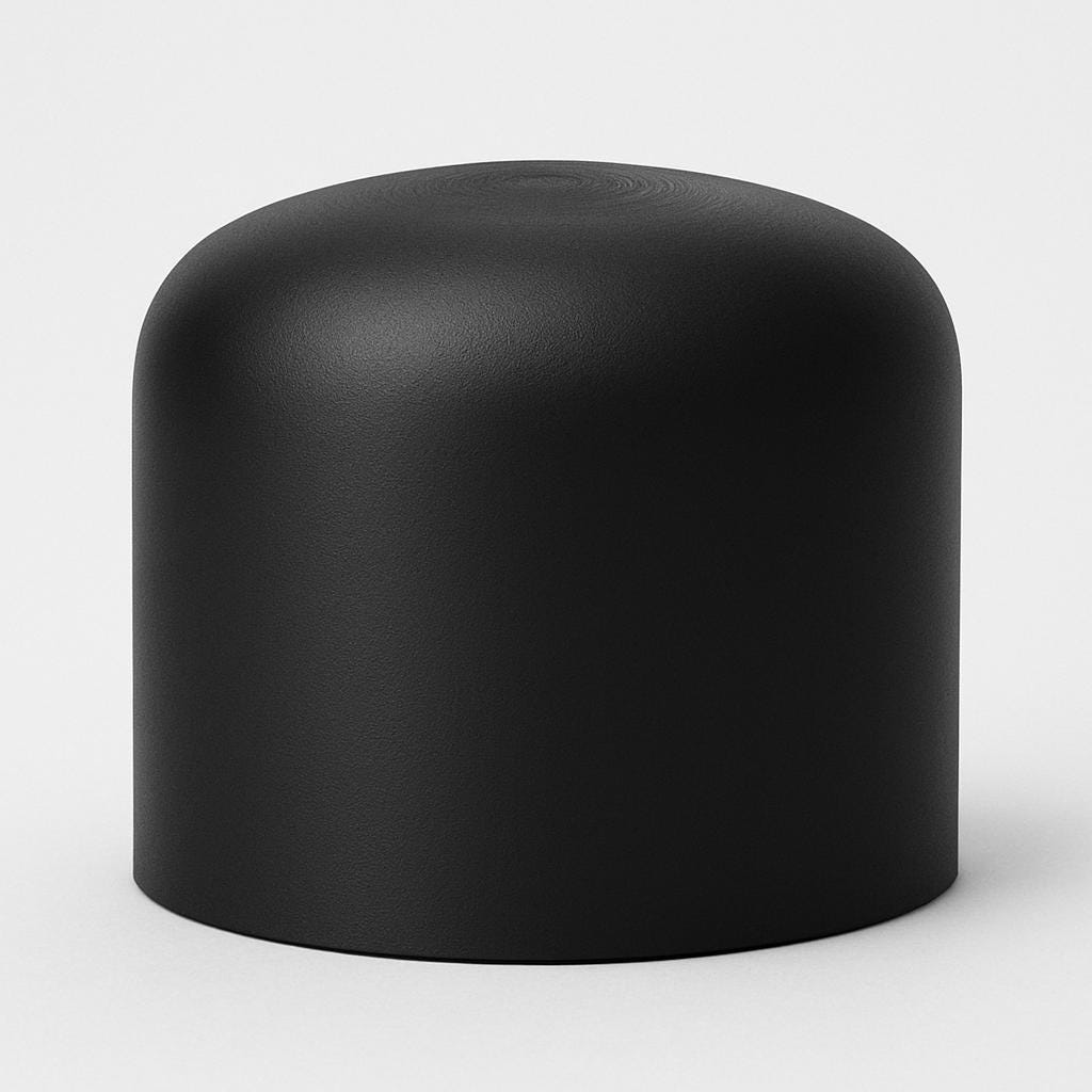 Open Crown  style 52 Hat Block  for hat maker all 3d printed all Height. All size 55-62