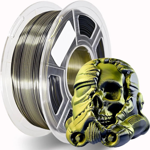 1kg 3D printer silk filament 1.75mm multi-color silk texture smooth gradient effect PLA material FDM printer consumables