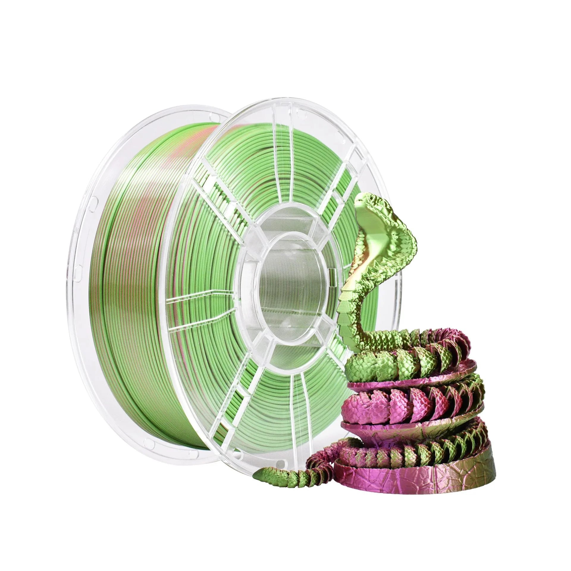 1kg 3D printer silk filament 1.75mm multi-color silk texture smooth gradient effect PLA material FDM printer consumables