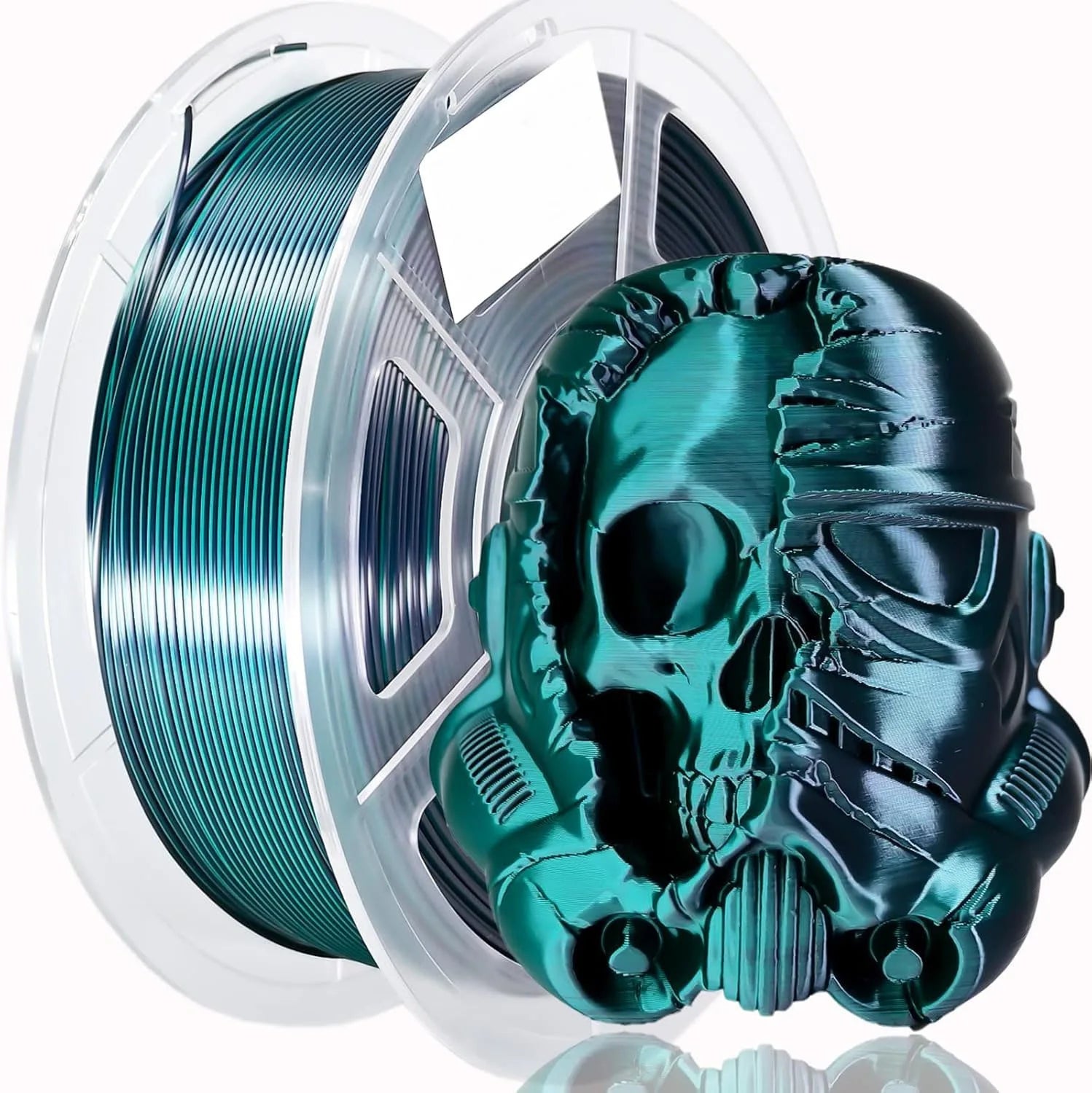 1kg 3D printer silk filament 1.75mm multi-color silk texture smooth gradient effect PLA material FDM printer consumables