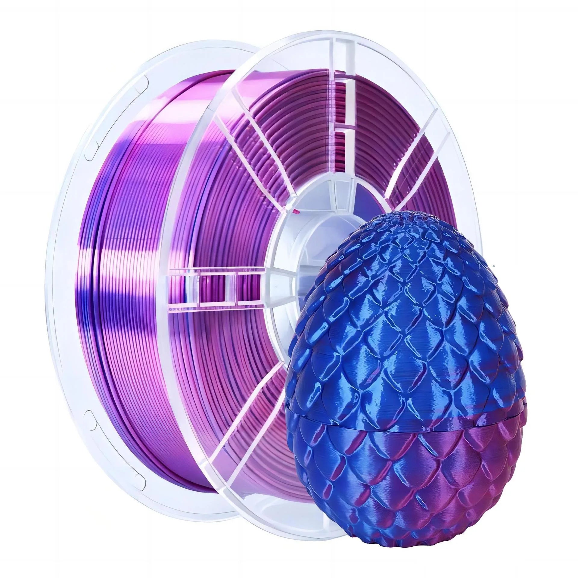 1kg 3D printer silk filament 1.75mm multi-color silk texture smooth gradient effect PLA material FDM printer consumables