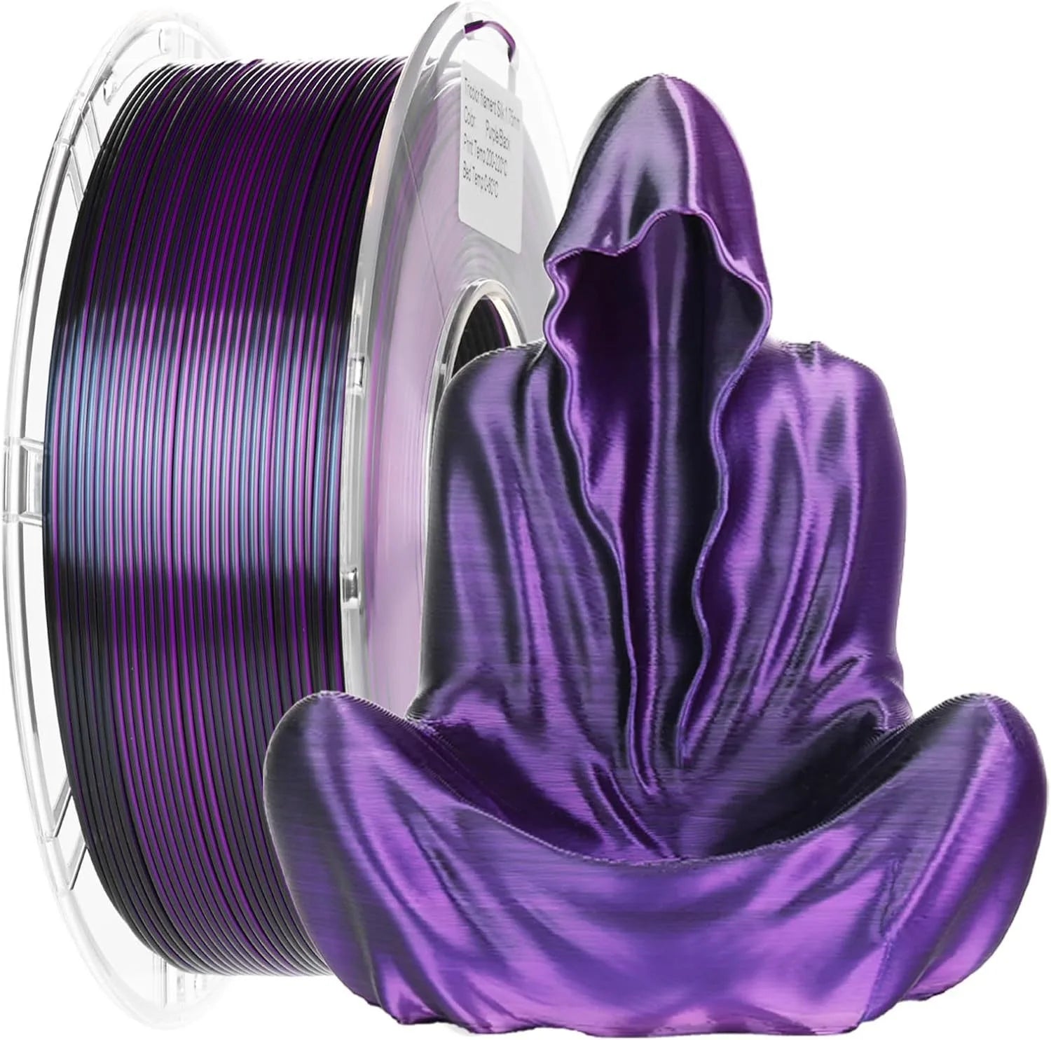 1kg 3D printer silk filament 1.75mm multi-color silk texture smooth gradient effect PLA material FDM printer consumables