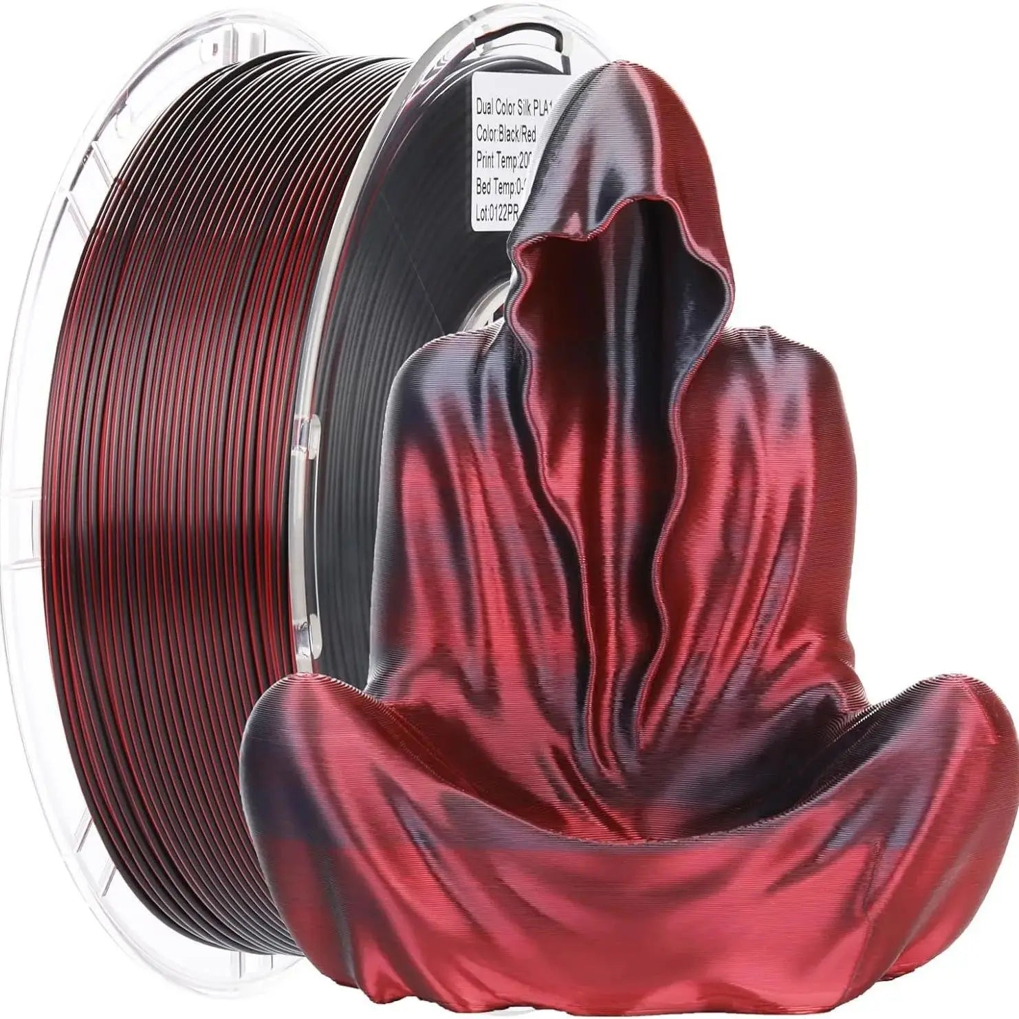 1kg 3D printer silk filament 1.75mm multi-color silk texture smooth gradient effect PLA material FDM printer consumables