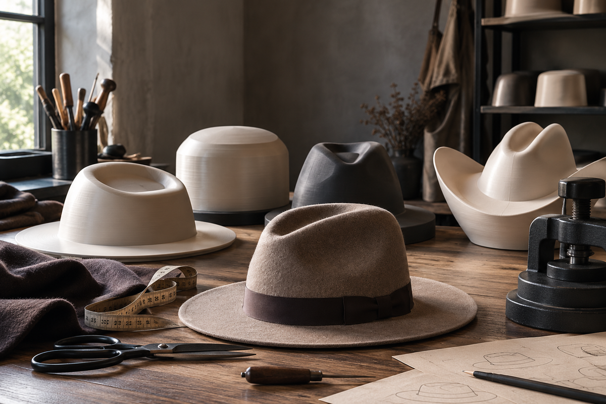 Professional hat blocks and millinery tools by 3D Mix Designer