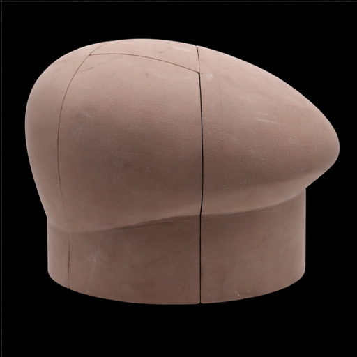 Blocco per cappelli basco stampato in 3D