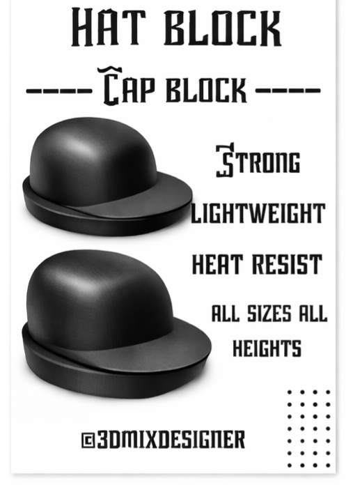 blocco per cappelli  fatto a mano hat block handmade cappello da baseball