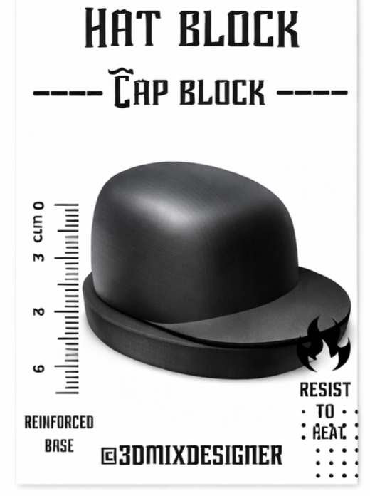blocco per cappelli  fatto a mano hat block handmade cappello da baseball